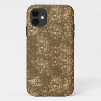 Funda Para iPhone 11 Fabuloso modelo Piel de serpiente marrón Funda-Mat