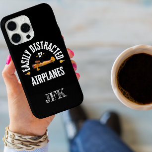 Funda Para iPhone 15 Pro Max Fácilmente Distraído Por Aviones,Moderno,Piloto,di