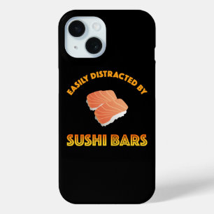 Funda Para iPhone 15 Fácilmente Distraído Por Barras De Sushi