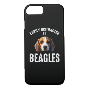 Funda Para iPhone 8/7 Fácilmente Distraído Por Los Beagles