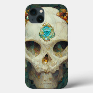 Funda Para iPhone 13 Fae Skull Fantasy