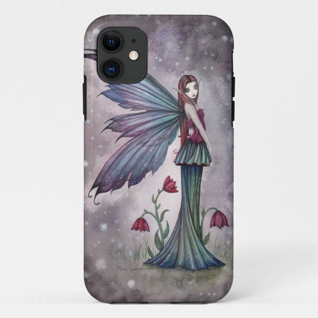 Funda De Case-Mate Para iPhone Fairy Fantasy Art iPhone Apenas ahí Funda (Reverso)