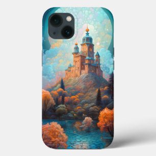 Funda Para iPhone 13 Fairy Tale Castle Fantasy Art