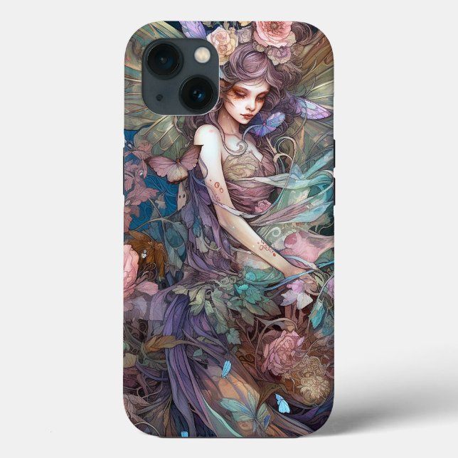 Funda De Case-Mate Para iPhone Fairy Woman Fantasy Art (Reverso )