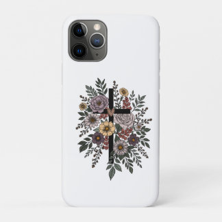 Funda Para iPhone 11 Pro Faith and Flowers