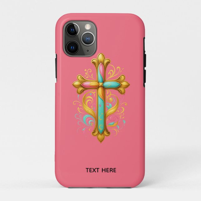 Funda De Case-Mate Para iPhone Faith Cross (Reverso)