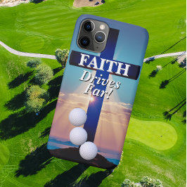 Funda Para iPhone 11 Pro Faith Drives Far Golf 