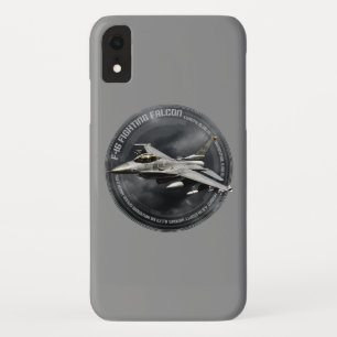 Funda Para iPhone XR Falcon de combate F-16