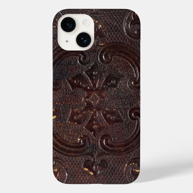 Funda De Case-Mate Para iPhone Falln Ancient Leather Book (Reverso )