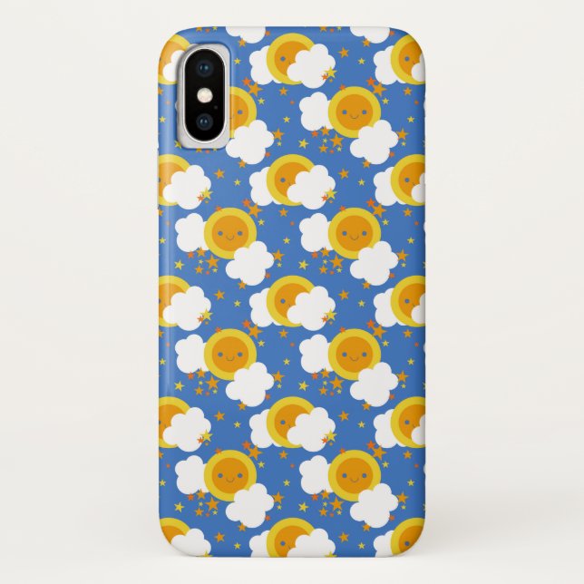 Funda De Case-Mate Para iPhone Falln Celestial Kawaii (Reverso)