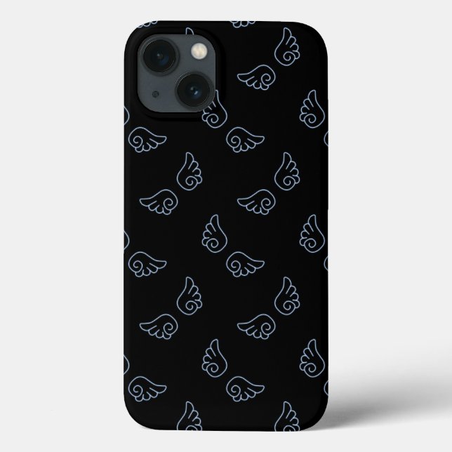 Funda De Case-Mate Para iPhone Falln Chibi Angel Wings (Reverso)