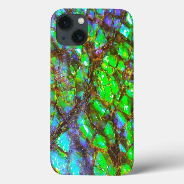 Funda De Case-Mate Para iPhone Faln Peacock Ammolite (Reverso)