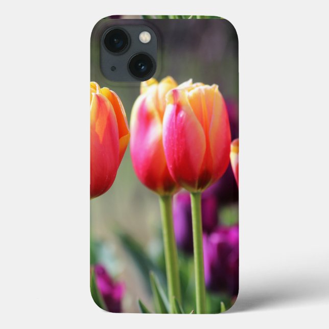 Funda De Case-Mate Para iPhone Faln Tulips Aflame (Reverso)