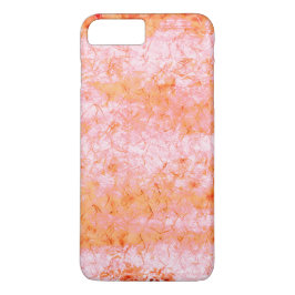 Funda Para iPhone 8 Plus/7 Plus Falso couro de salmão, esbranquiçado