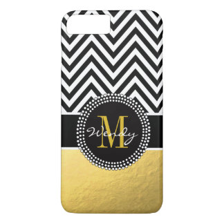 title_seo2 Falso negro Chevron del Relieve metalizado dorado