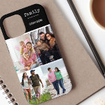 title_seo2 Familia 4 Collage de fotos Negro Personalizado<br><div class="desc">Crea tu propio estuche de teléfono fotográfico personalizado para iphone 12 pro max y muchos otros modelos. El diseño presenta un collage de fotos en forma de cuadrícula con 4 de tus fotos favoritas, tu nombre y la palabra "familia" en texto de máquina de escribir. La plantilla de la foto...</div>