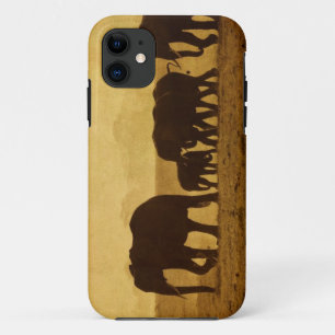 Funda Para iPhone 11 Familia del elefante