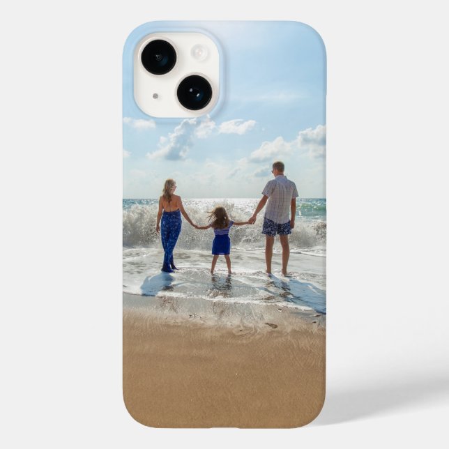 Funda De Case-Mate Para iPhone Familia fotográfica personalizado (Reverso )