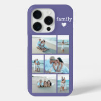 Familia Moderna 6 Foto Púrpura