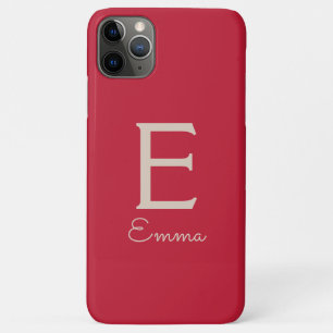 Funda Para iPhone 11 Pro Max familia, personalizable, monograma, apodo,