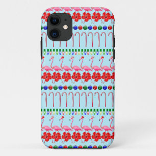 Funda Para iPhone 11 Famosos Navidades de flamencos rosados tropicales 