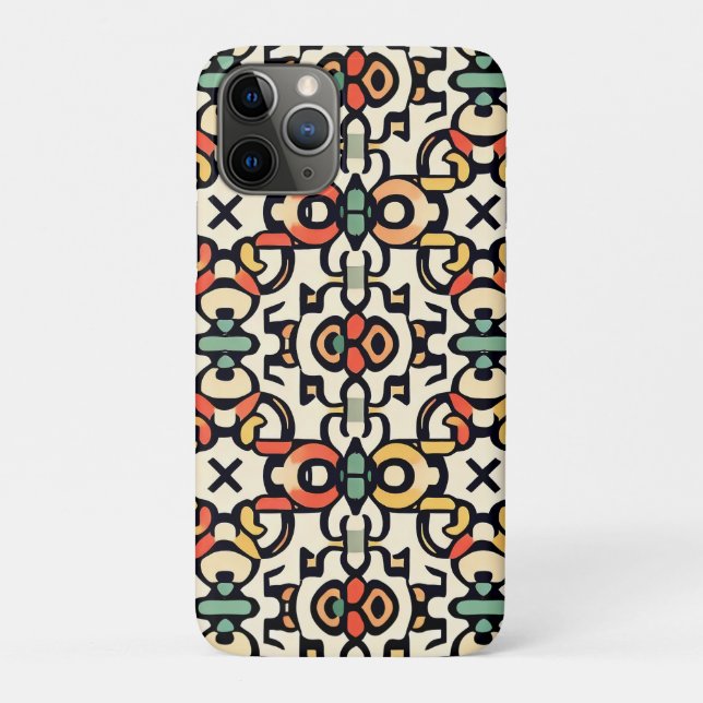 Funda De Case-Mate Para iPhone Fancy Bohemian (Reverso)
