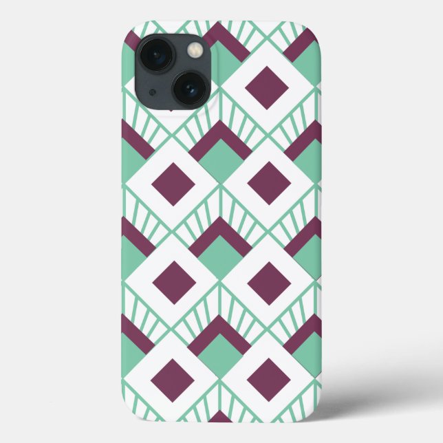 Funda De Case-Mate Para iPhone Fans del Art Deco (Reverso)