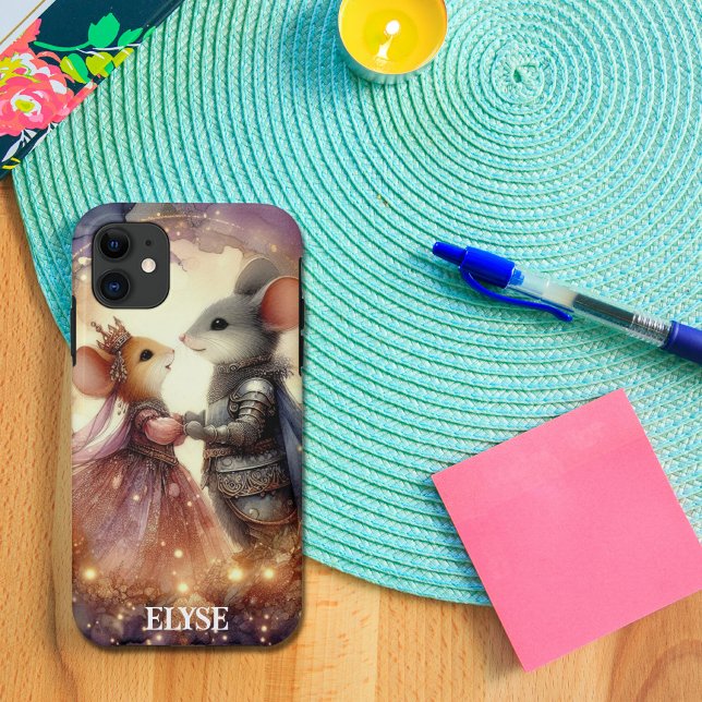 Funda De Case-Mate Para iPhone Fantasía acuarela Renacimiento Romance del ratón (Subido por el creador)