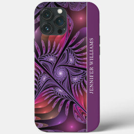 Funda Para iPhone 13 Pro Max Fantasía colorida Resumen de arte fractal moderno 