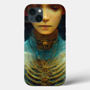 Funda Para iPhone 13 Fantasía de ciencia ficción en la vista interior