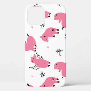 Funda Para iPhone 12 Fantasía de lechón: Diseño singularmente original.
