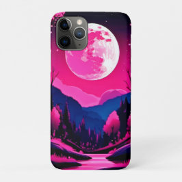 Funda Para iPhone 11 Pro Fantasía de Luna Rosa