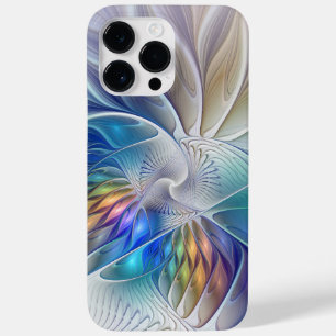 Funda Para iPhone 14 Pro Max De Case-Mate Fantasía floral, colorido abstracto flor fractal