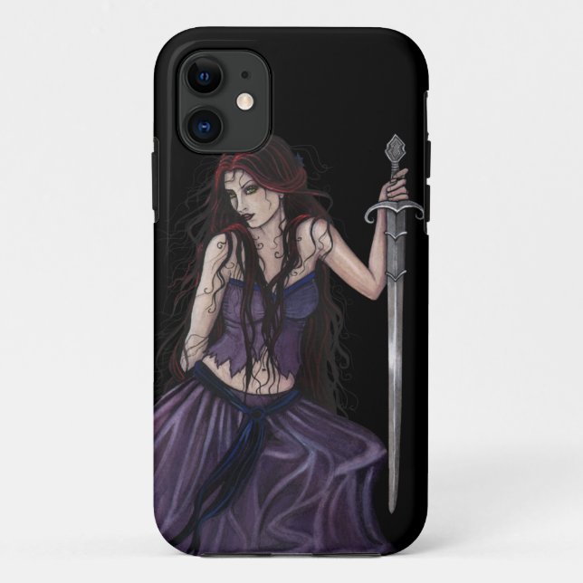 Funda De Case-Mate Para iPhone Fantasía gótica Morgan Le Fay (Reverso)