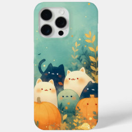 Funda Para iPhone 15 Pro Max Fantasía Otoñal Felina