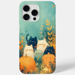 Funda Para iPhone 15 Pro Max Fantasía Otoñal Felina