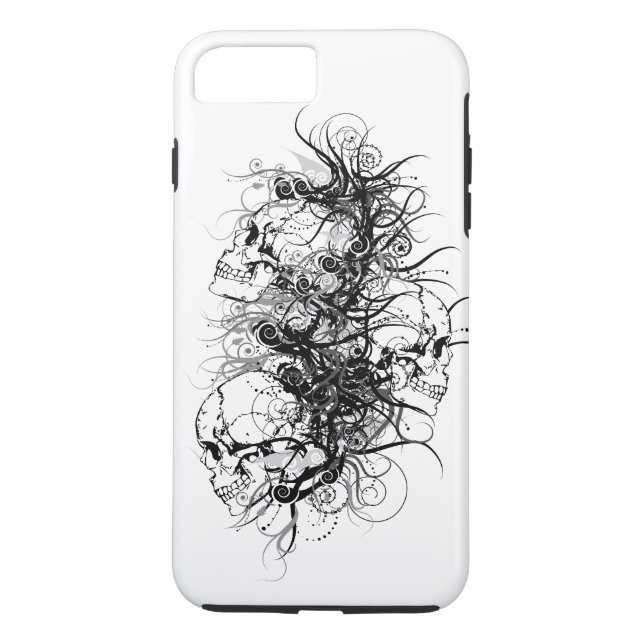 Funda De Case-Mate Para iPhone Fantasía Skulls (Reverso)