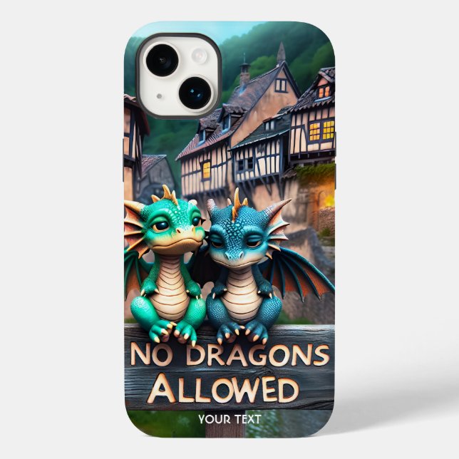 Funda De Case-Mate Para iPhone Fantasía, tragos tristes para bebés (Reverso )