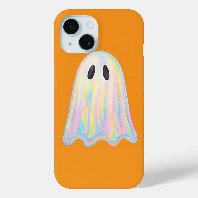 Funda De Case-Mate Para iPhone Fantasma de Arcoíris Pastel Adorable | Espeluznant (Reverso )
