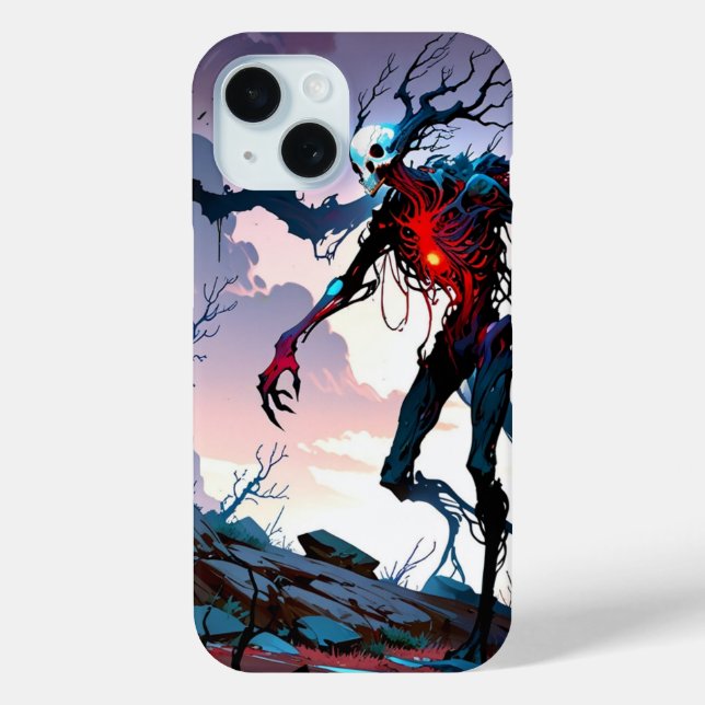 Funda De Case-Mate Para iPhone Fantasma de Halloween (Reverso )