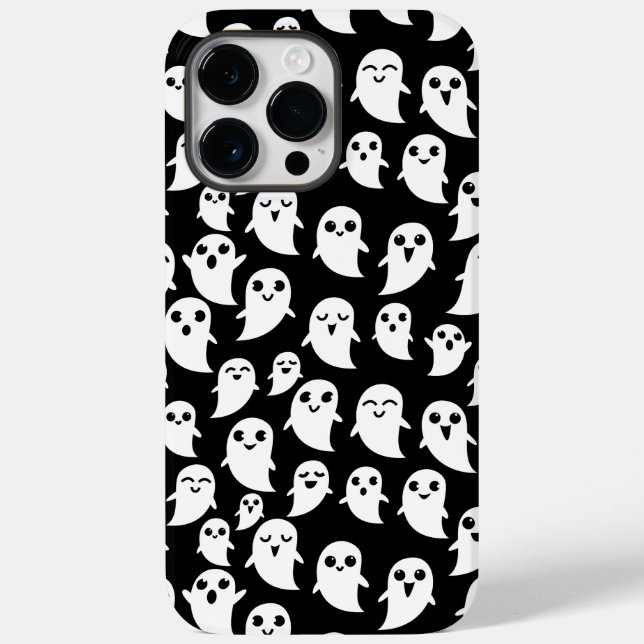 Funda De Case-Mate Para iPhone Fantasma de Personalizado de Halloween (Reverso )