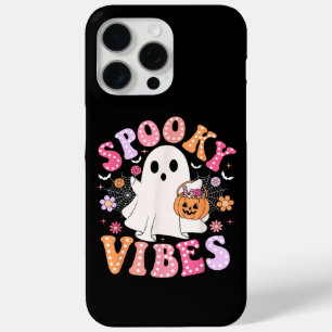 Funda Para iPhone 15 Pro Max Fantasma Fantasma Retro Groovy Halloween