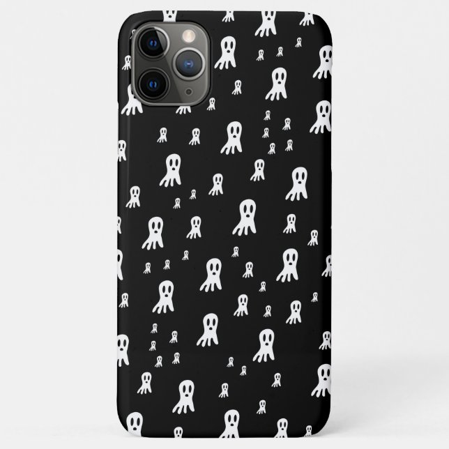 Funda De Case-Mate Para iPhone Fantasmagóricos fantasmas de Halloween  (Reverso)