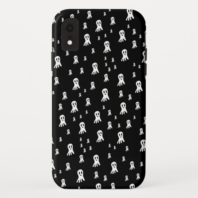 Funda De Case-Mate Para iPhone Fantasmagóricos fantasmas de Halloween  (Reverso)