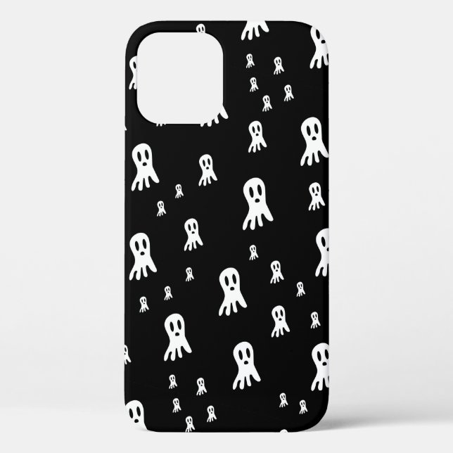 Funda De Case-Mate Para iPhone Fantasmagóricos fantasmas de Halloween  (Reverso )