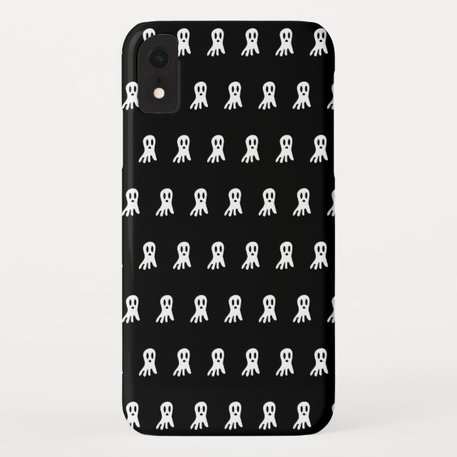 Funda De Case-Mate Para iPhone Fantasmas oscuros de Halloween (Reverso)
