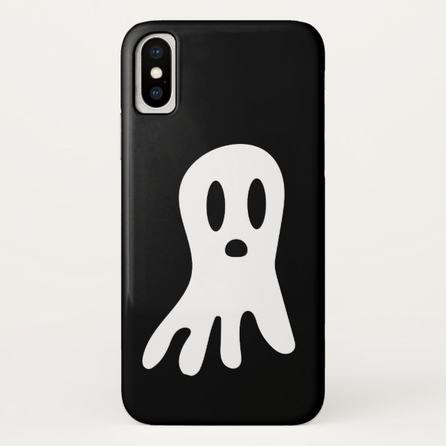 Funda De Case-Mate Para iPhone Fantasmas oscuros de Halloween (Reverso)