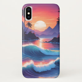 Funda Para iPhone X fantástico paisaje costero
