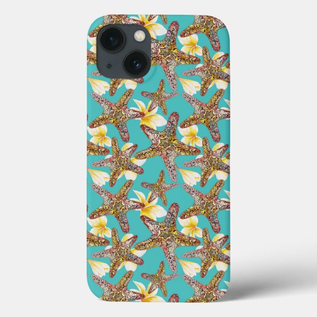 Funda De Case-Mate Para iPhone Fantástico patrón Starfish (Reverso)