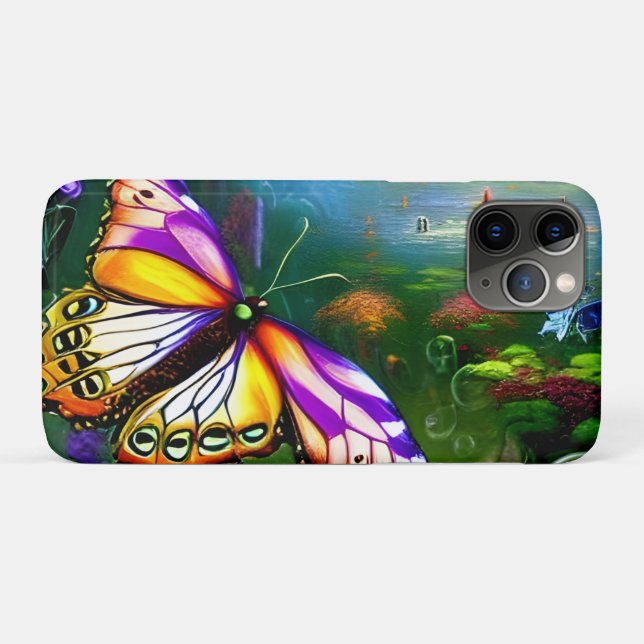 Funda De Case-Mate Para iPhone Fantasy Butterfly Journey (Reverso (horizontal))